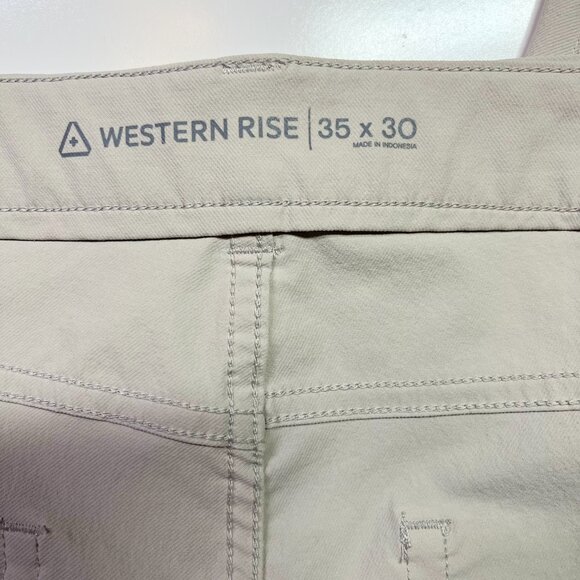 Western Rise Size 35x30 Evolution Pant Beige Nylon - Picture 2 of 13